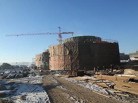 河北第三屆“旅發大會”場館是怎樣冬季施工的